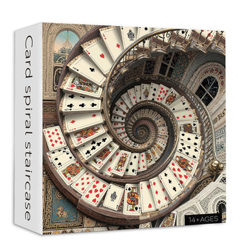 Card Spiral Staircase Jigsaw Puzzles 1000 Pieces